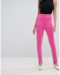 Pantalon slim fuchsia Asos