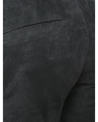 Pantalon slim gris foncé Isabel Marant