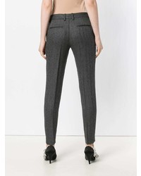 Pantalon slim gris foncé Saint Laurent