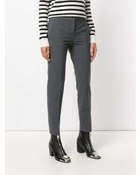 Pantalon slim gris foncé Fay