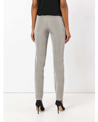 Pantalon slim gris Romeo Gigli Vintage