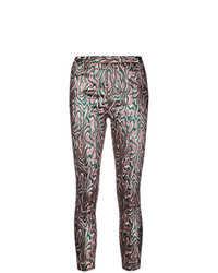 Pantalon slim imprimé multicolore Isabel Marant Etoile