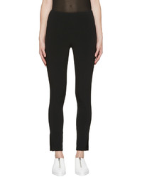 Pantalon slim noir Calvin Klein Collection