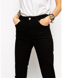 Pantalon slim noir Asos