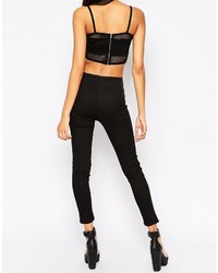 Pantalon slim noir Asos