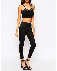 Pantalon slim noir Asos