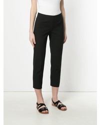 Pantalon slim noir Piazza Sempione