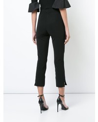 Pantalon slim noir Cushnie