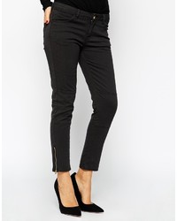 Pantalon slim noir