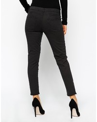 Pantalon slim noir