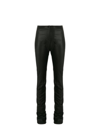 Pantalon slim noir Romeo Gigli Vintage