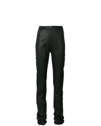 Pantalon slim noir Romeo Gigli Vintage