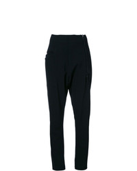 Pantalon slim noir Rundholz