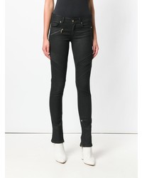 Pantalon slim noir Versace Jeans