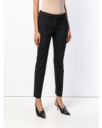 Pantalon slim noir Incotex