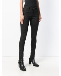 Pantalon slim noir Andrea Ya'aqov