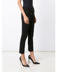 Pantalon slim noir Veronica Beard