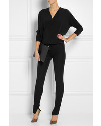 Pantalon slim noir Roland Mouret