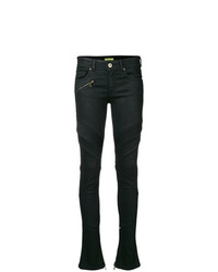 Pantalon slim noir Versace Jeans