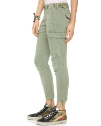 Pantalon slim olive Hudson