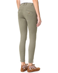 Pantalon slim olive The Great