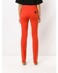 Pantalon slim orange Tufi Duek