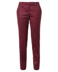 Pantalon slim pourpre foncé Hugo Boss