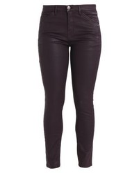 Pantalon slim pourpre foncé Opus