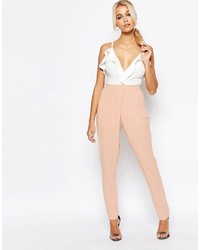 Pantalon slim rose Fashion Union
