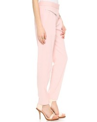 Pantalon slim rose Rebecca Taylor