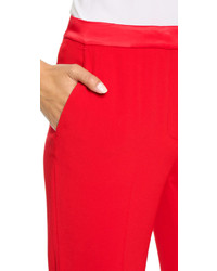 Pantalon slim rouge Grace