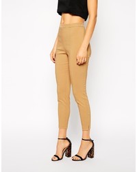 Pantalon slim rouge Asos