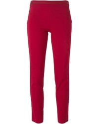 Pantalon slim rouge Emporio Armani