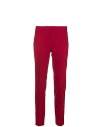 Pantalon slim rouge P.A.R.O.S.H.