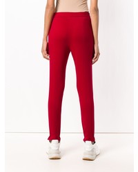 Pantalon slim rouge Twin-Set