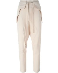 Pantalon style pyjama beige Chloé