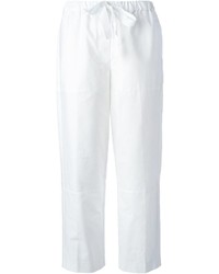 Pantalon style pyjama blanc Edun