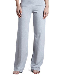 Pantalon style pyjama gris