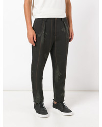 Pantalon vert foncé Etro