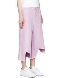 Pantalon violet clair Comme des Garcons