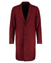 Pardessus à carreaux bordeaux Paul Smith