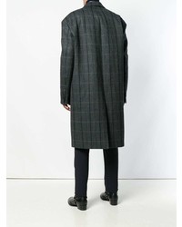 Pardessus à carreaux gris foncé Calvin Klein 205W39nyc