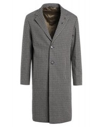 Pardessus à carreaux marron The Kooples