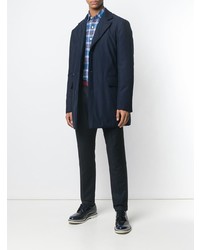 Pardessus bleu marine Doriani Cashmere