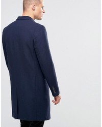 Pardessus bleu marine Asos