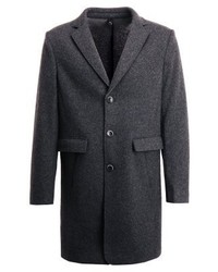 Pardessus gris foncé Sisley