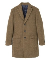 Pardessus marron clair Mango