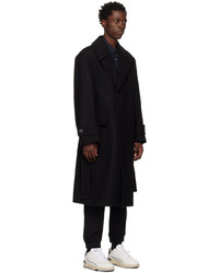 Pardessus noir Solid Homme