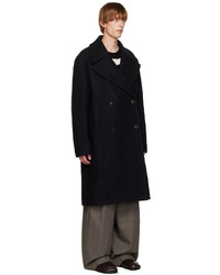 Pardessus noir Dries Van Noten