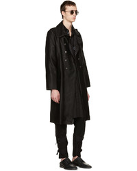 Pardessus noir Ann Demeulemeester